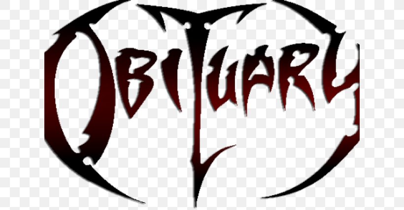 Obituary Heavy Metal Death Metal Logo Thrash Metal, PNG, 640x426px, Watercolor, Cartoon, Flower, Frame, Heart Download Free