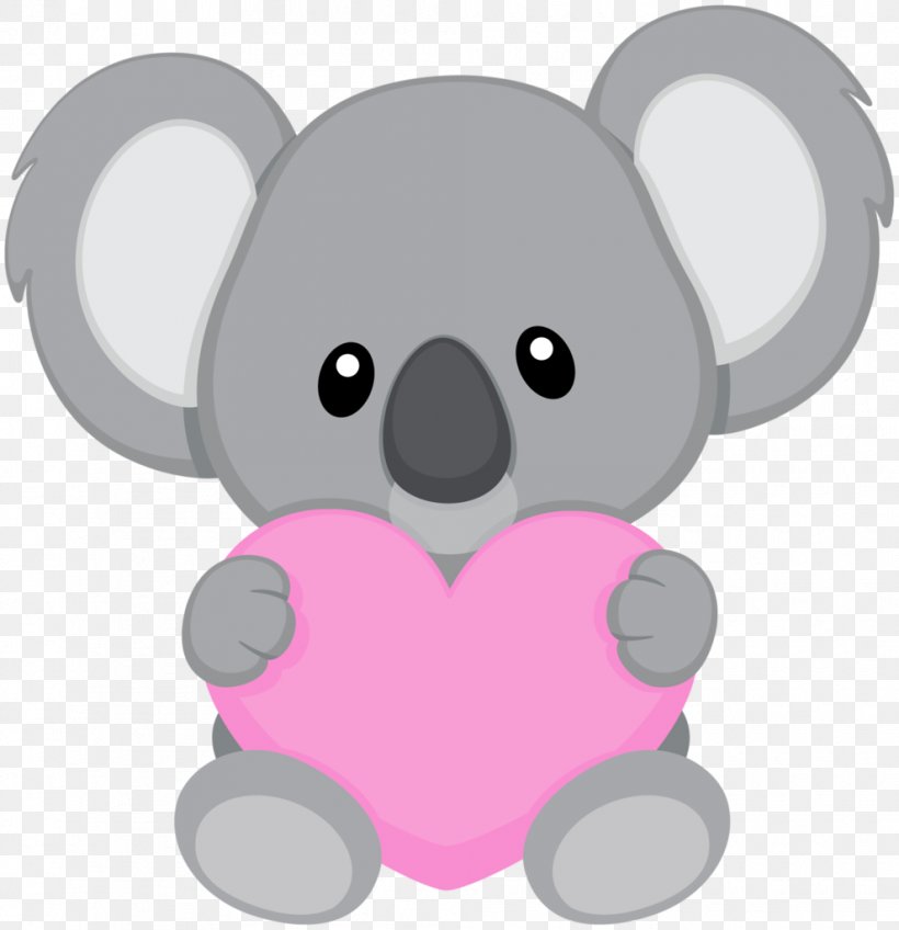 Baby Koala Bear Drawing Clip Art, PNG, 990x1024px, Watercolor, Cartoon, Flower, Frame, Heart Download Free