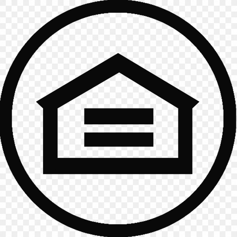 Fair Housing Act Office Of Fair Housing And Equal Opportunity United States Of America Real Estate House, PNG, 1024x1024px, Fair Housing Act, Area, Black And White, Brand, Estate Agent Download Free