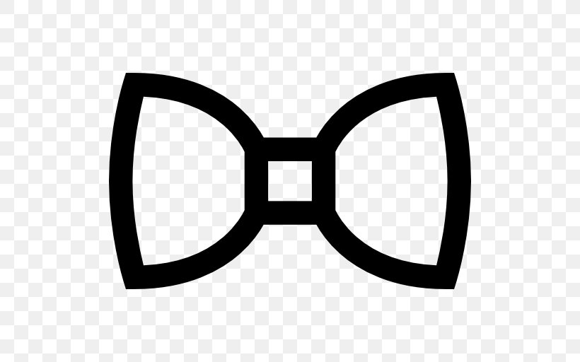 Bow Tie Necktie Clothing Clip Art, PNG, 512x512px, Bow Tie, Area, Black, Black And White, Brand Download Free