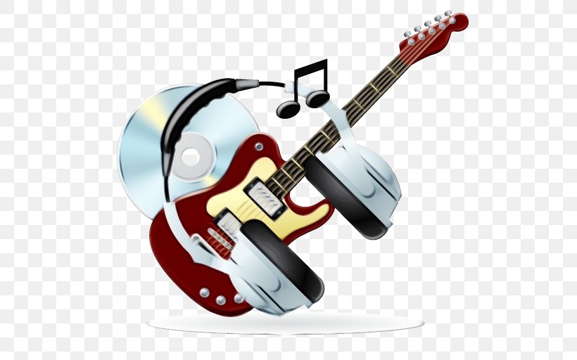 Guitar Icon, PNG, 512x512px, Watercolor, Acoustic Guitar, Acousticelectric Guitar, Art, Bass Guitar Download Free