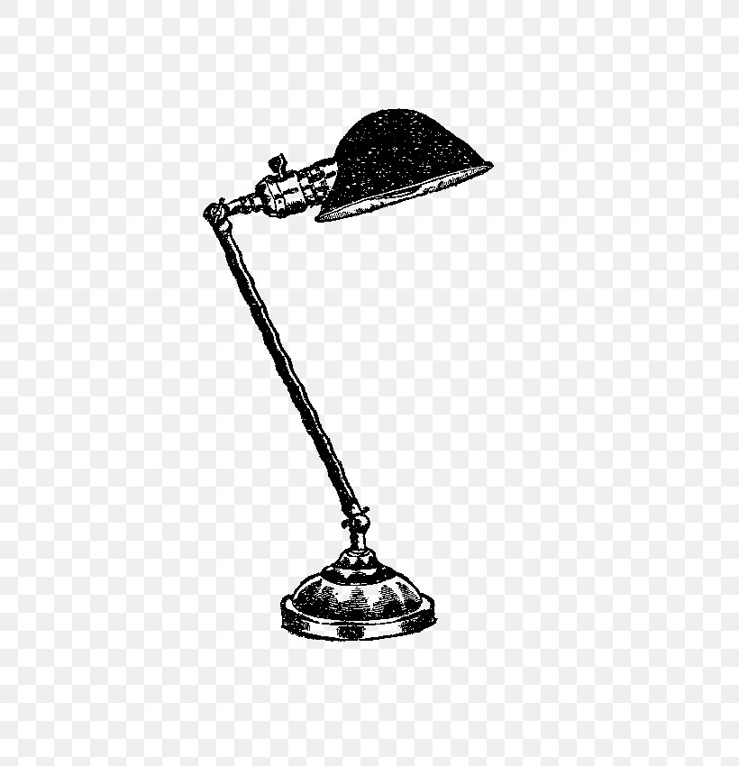 Lamp Table Desk Clip Art, PNG, 641x850px, Lamp, Black And White, Desk, Drawing Board, Electric Light Download Free