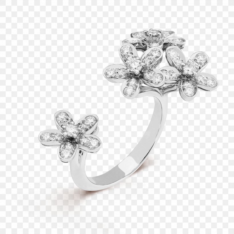 Ring Van Cleef & Arpels Jewellery Diamond Gold, PNG, 3000x3000px, Ring, Bling Bling, Body Jewelry, Cartier, Clothing Download Free