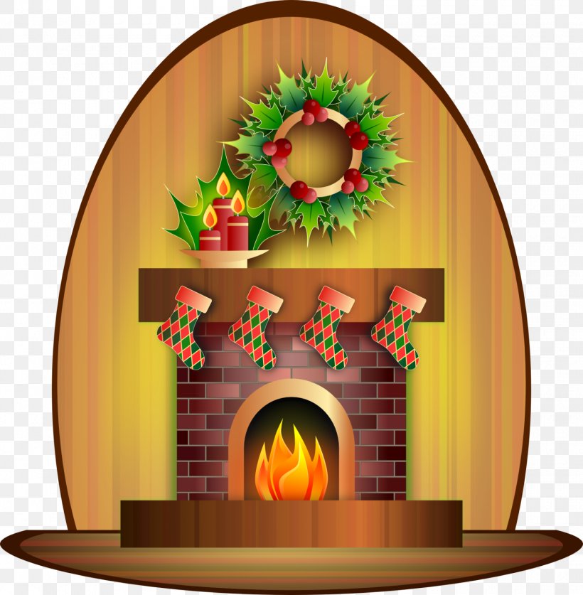 Santa Claus Candle Fireplace Christmas Day Clip Art, PNG, 1560x1594px, Santa Claus, Arch, Architecture, Art, Candle Download Free