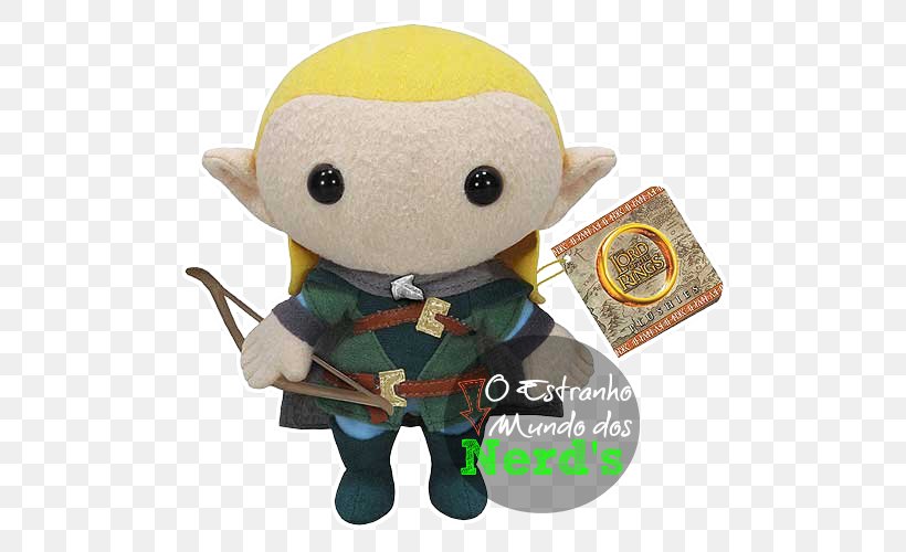 Stuffed Animals & Cuddly Toys The Lord Of The Rings Legolas Gandalf The Hobbit, PNG, 500x500px, Watercolor, Cartoon, Flower, Frame, Heart Download Free