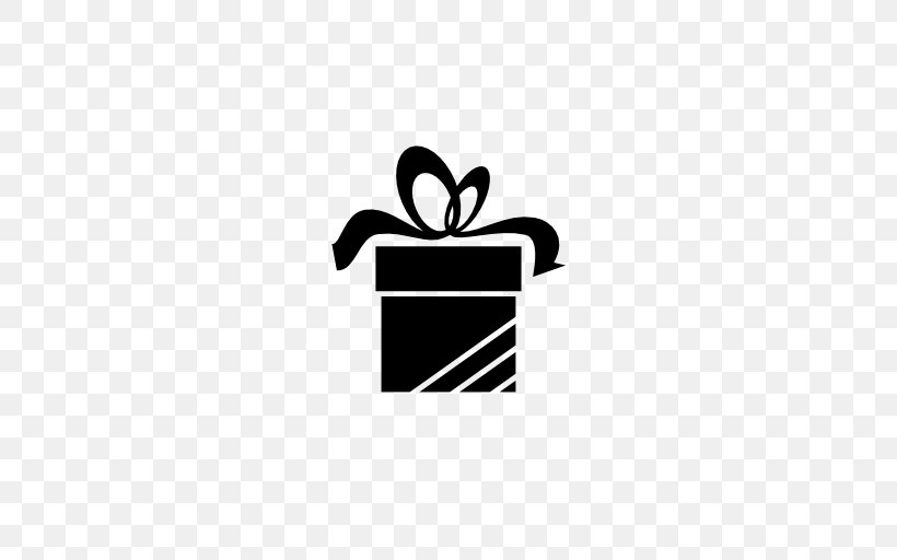Christmas Gift Download, PNG, 512x512px, Gift, Black, Black And White, Box, Brand Download Free