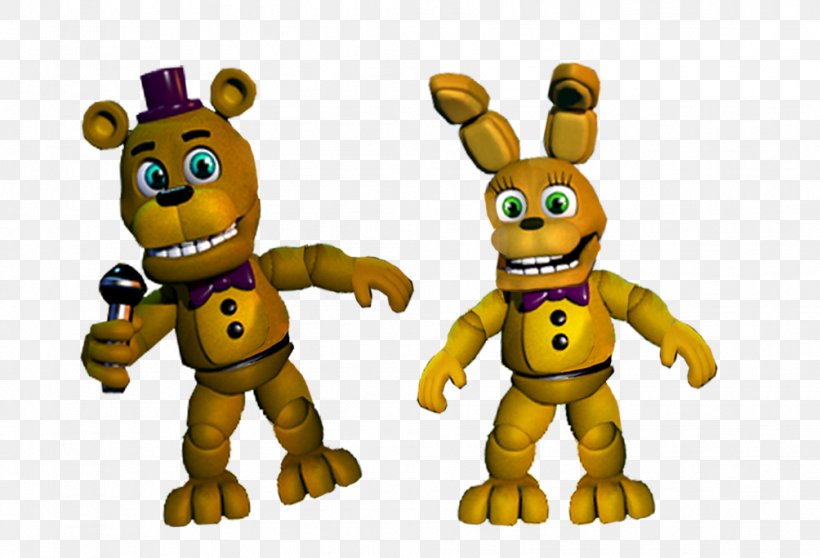FNaF World Five Nights At Freddy's 4 Animatronics, PNG, 1004x684px, Fnaf World, Animatronics, Carnivoran, Deviantart, Drawing Download Free