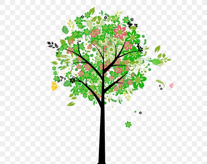 Mural Wall Illustration, PNG, 650x650px, Mural, Branch, Flora, Flower, Flowering Plant Download Free