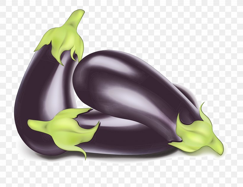Watercolor Plant, PNG, 3000x2314px, Watercolor, Aubergines, Bell Pepper, Chili Pepper, Eggplant Download Free