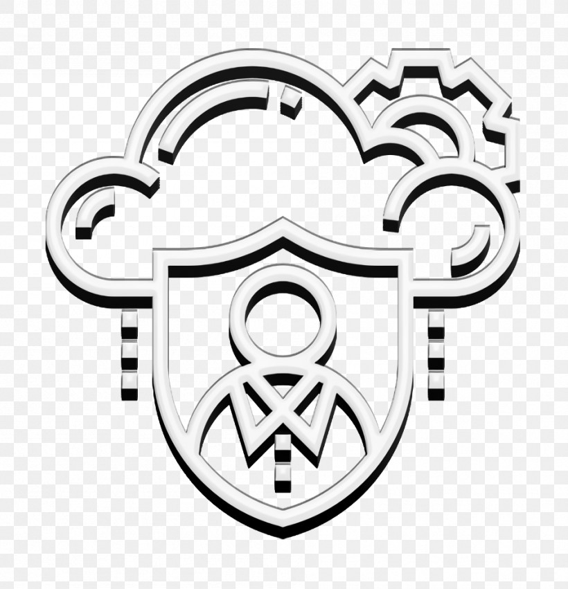 Cloud Service Icon Private Icon Privacy Icon, PNG, 948x984px, Cloud Service Icon, Angle, Area, Headgear, Line Download Free