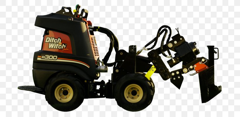 Ditch Witch Trencher Heavy Machinery Plough Loader, PNG, 728x400px, Ditch Witch, Business, Hardware, Heavy Machinery, Labor Download Free