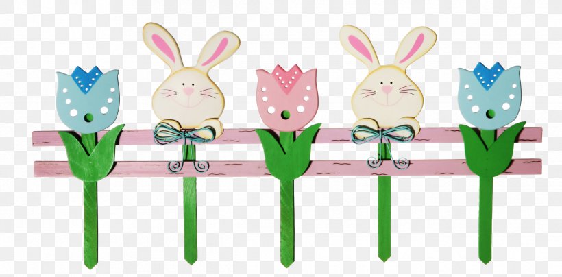 Easter Bunny Tulip, PNG, 2429x1199px, Easter Bunny, Designer, Easter, Flower, Garden Download Free