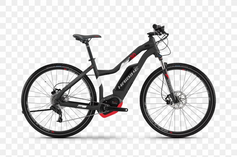 Electric Bicycle Mountain Bike Haibike SDURO HardSeven 1.0, PNG, 3000x2000px, Electric Bicycle, Automotive Exterior, Bicycle, Bicycle Accessory, Bicycle Drivetrain Part Download Free
