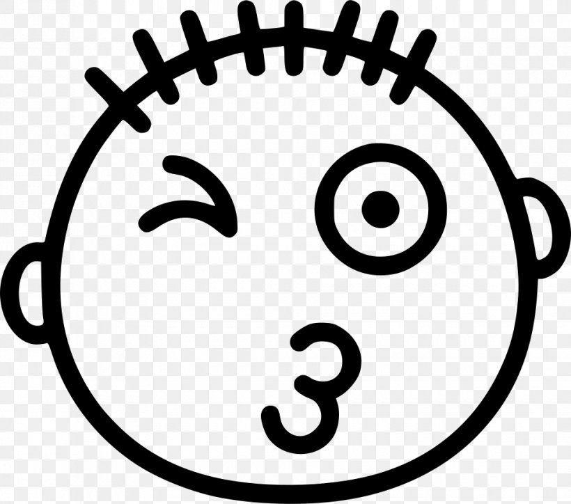 Emoticon Clip Art Smiley, PNG, 980x866px, Emoticon, Black And White, Emoji, Face, Facial Expression Download Free