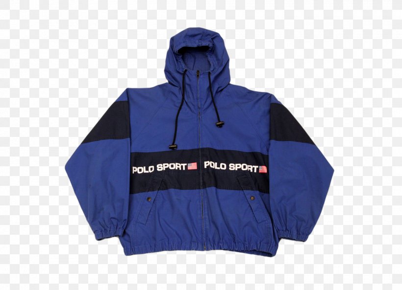 Hoodie Jacket Windbreaker Ralph Lauren Corporation Sport Coat, PNG, 1240x898px, Hoodie, Blue, Coat, Cobalt Blue, Denim Download Free