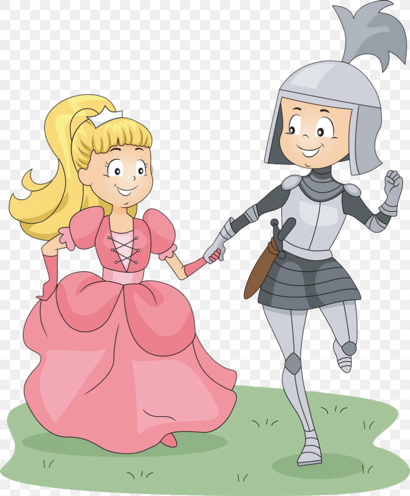 Princess Knight Royalty-free Clip Art, PNG, 825x1000px, Watercolor, Cartoon, Flower, Frame, Heart Download Free