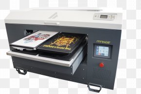Printer - Printer T-shirt Direct To Garment Printing Textile PNG