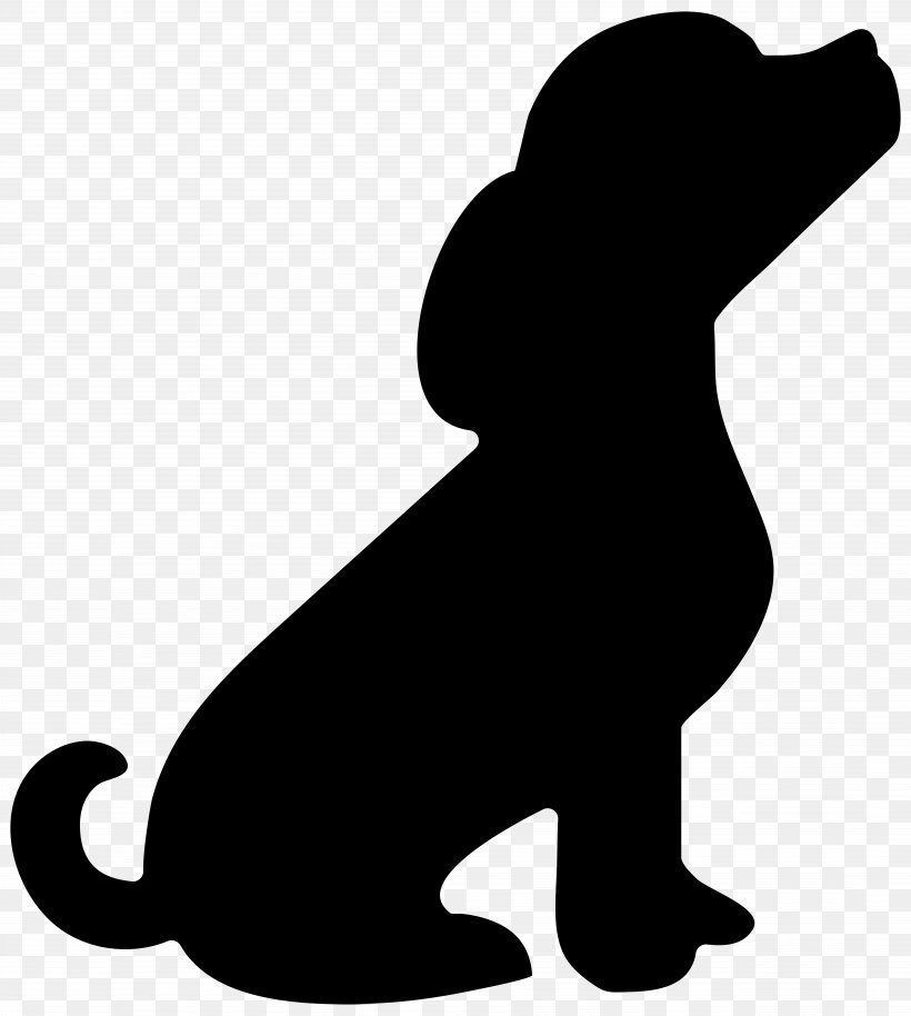 Puppy Beagle Silhouette Clip Art, PNG, 7171x8000px, Puppy, Beagle, Black, Black And White, Carnivoran Download Free