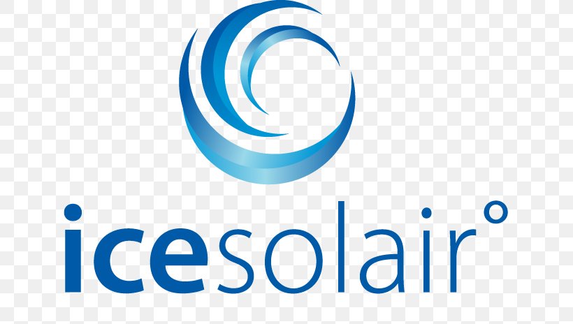 Ice Solair Solar Air Conditioning Logo Brand Trademark, PNG, 658x464px, Solar Air Conditioning, Air Conditioning, Area, Blue, Brand Download Free