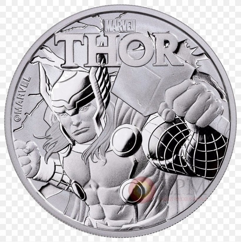 Thor Spider-Man Perth Mint Marvel Cinematic Universe Silver Coin, PNG, 1000x1002px, Thor, Bullion, Bullion Coin, Coin, Currency Download Free