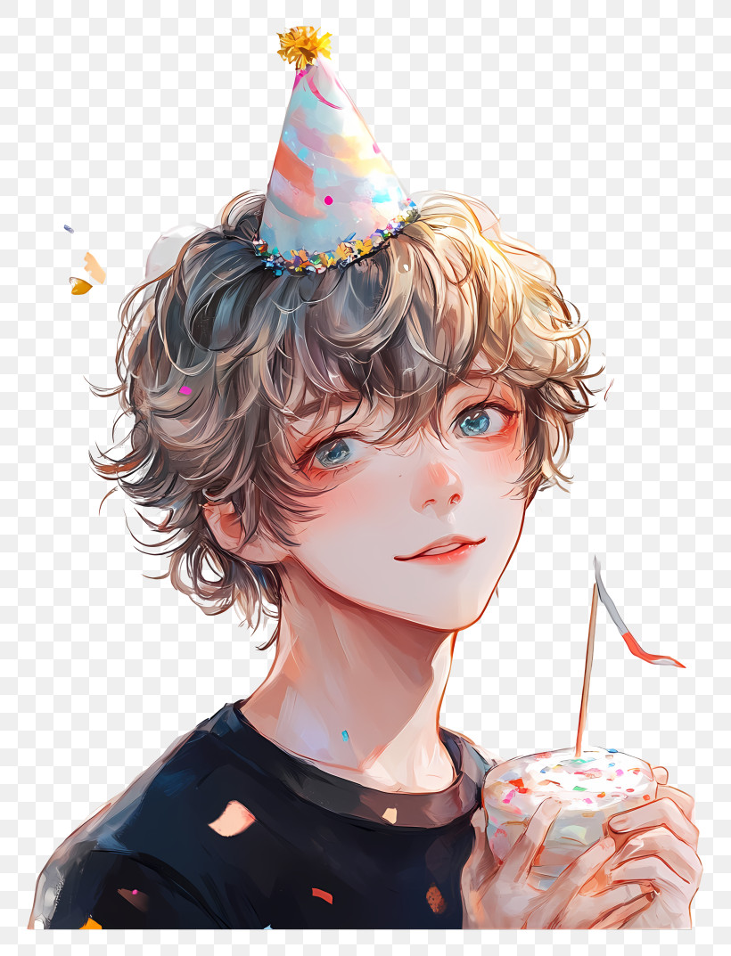 Birthday Boy - Birthday Boy With Cupcake PNG