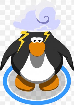 Sleeping Penguin - Club Penguin Party Hat Clip Art PNG