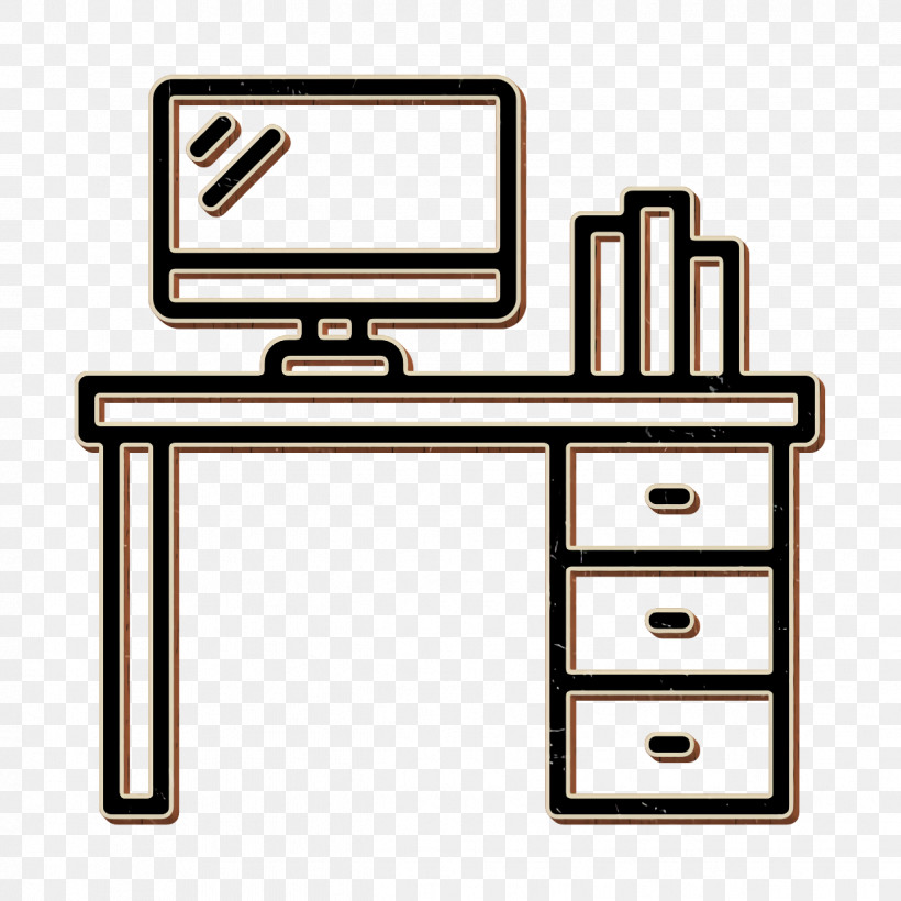 Desk Icon Office Icon, PNG, 1238x1238px, Desk Icon, Computer, Computer Desk, Desk, Furniture Download Free