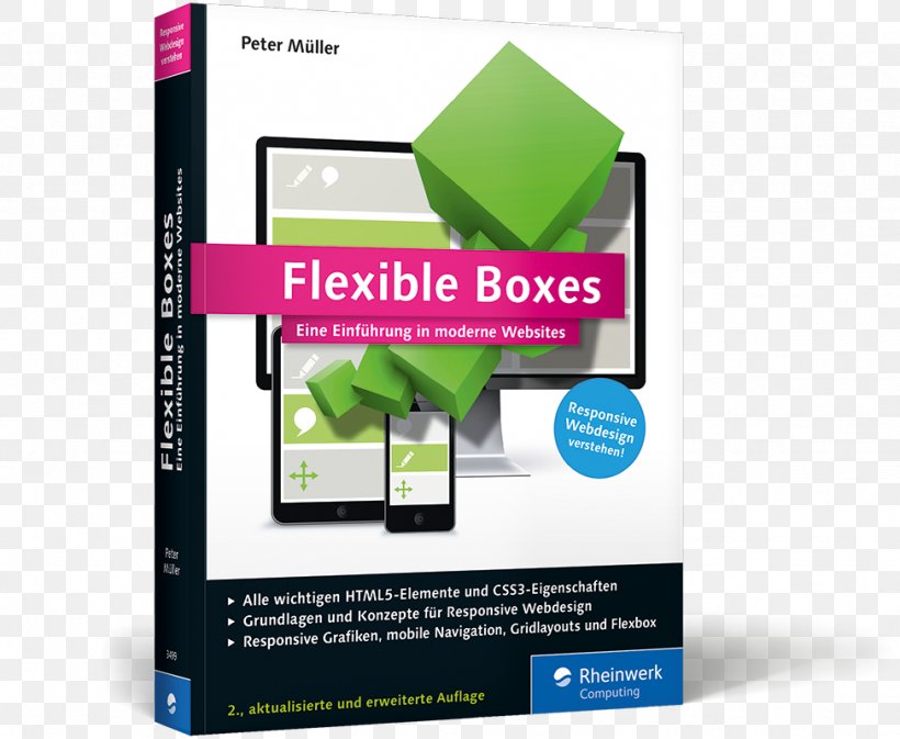 Flexible Boxes: Eine Einführung In Moderne Websites Responsive Web Design Web Page, PNG, 974x800px, 2013, Responsive Web Design, Book, Brand, Cascading Style Sheets Download Free