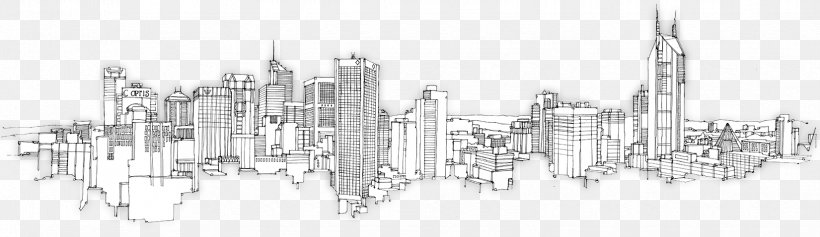 Sketch Architecture Urban Planning Cityscape Drawing, PNG, 1651x478px, Architecture, Art, Artwork, Black And White, City Download Free