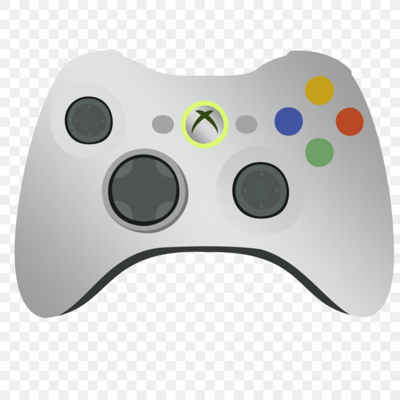 Xbox 360 Controller Xbox One Controller Game Controllers, PNG ...