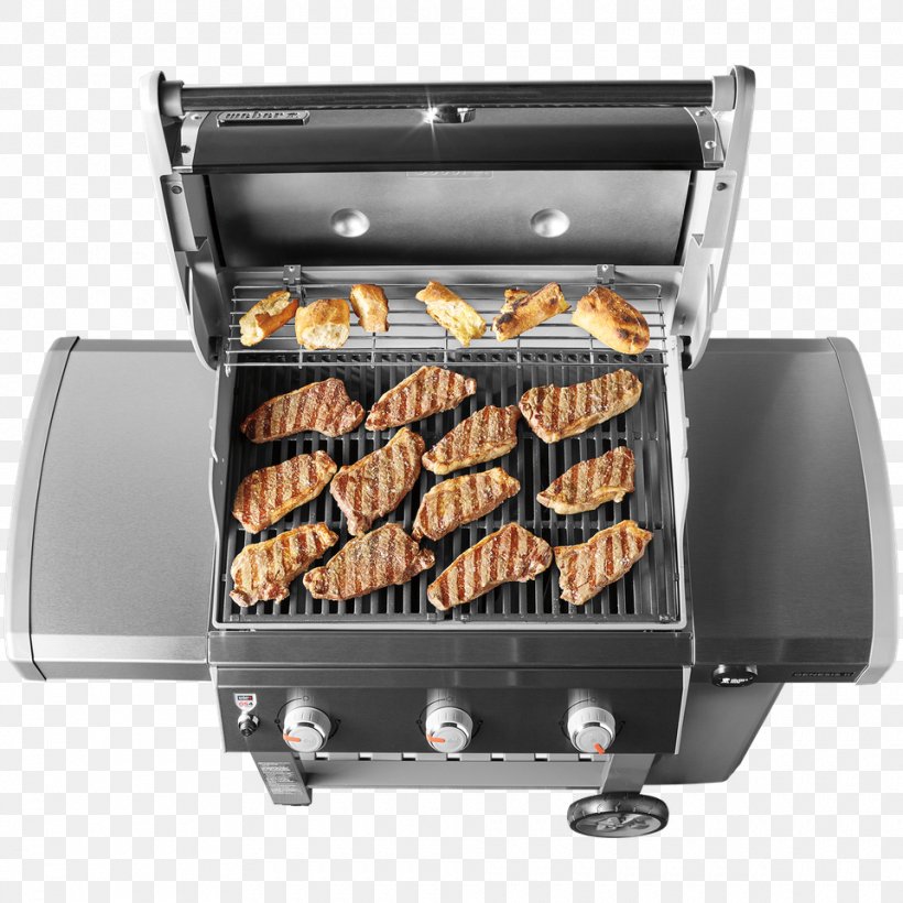 Barbecue Weber Genesis II E-310 Grilling Weber Genesis II S-310 Weber-Stephen Products, PNG, 960x960px, Barbecue, Animal Source Foods, Barbecue Grill, Contact Grill, Cooking Download Free