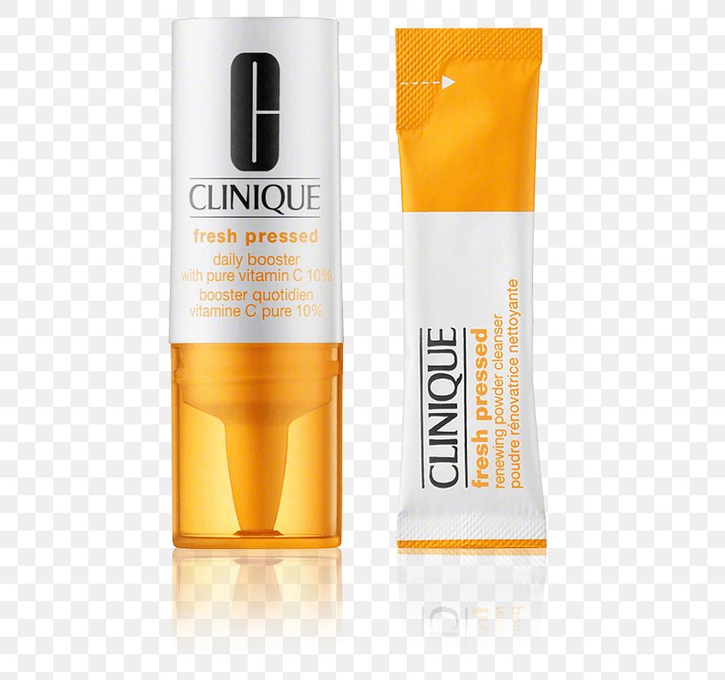Clinique Fresh Pressed Daily Booster With Pure Vitamin C 10% Clinique Liquid Facial Soap Mild, PNG, 579x769px, Clinique, Ascorbic Acid, Cleanser, Cream, Facial Download Free