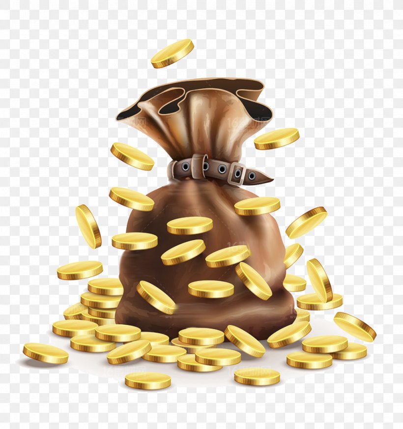 Money Bag Coin, PNG, 1024x1091px, Money, Bag, Chocolate, Chocolate Cake, Coin Download Free