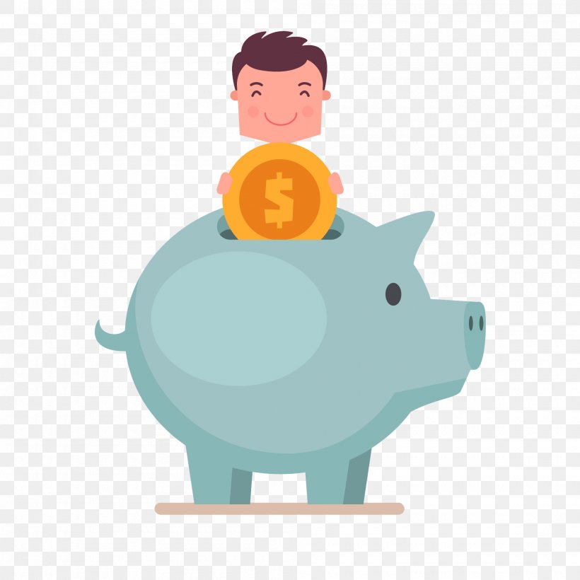 Piggy Bank Saving Money, PNG, 2000x2000px, Piggy Bank, Bank, Coin, Investment, Money Download Free