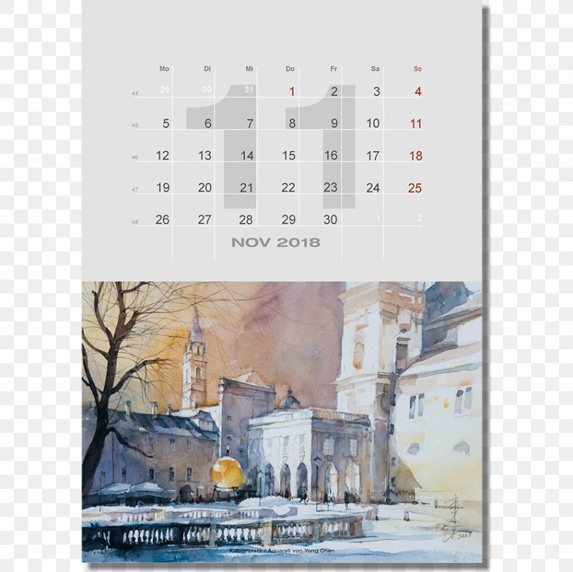 Calendar 0 Centimeter Watercolor Painting 1, PNG, 869x868px, 2017, 2018, Calendar, Artist, Centimeter Download Free
