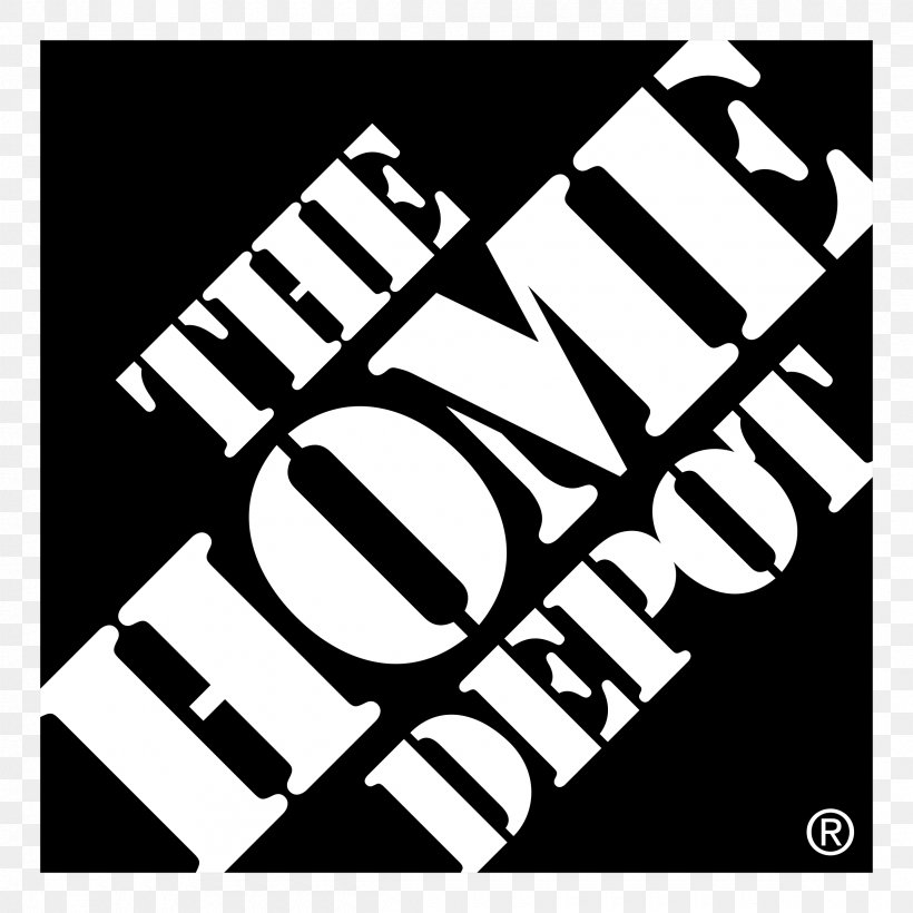 The Home Depot Business Logo, PNG, 2400x2400px, Home Depot, Black, Black And White, Brand, Business Download Free