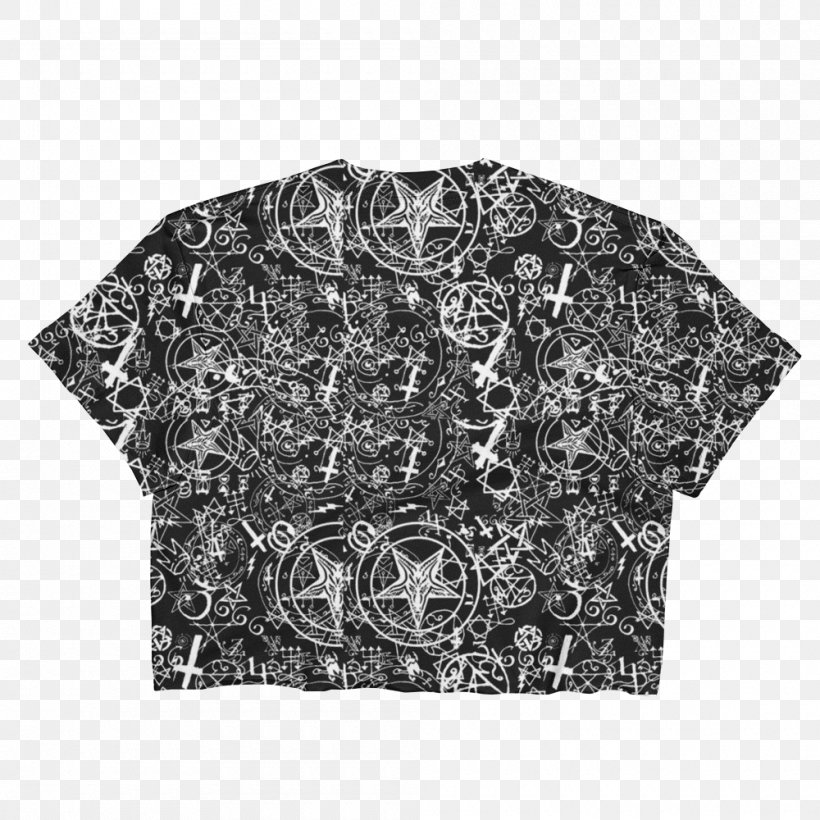 Aloha Shirt T-shirt Sleeve Clothing, PNG, 1000x1000px, Aloha Shirt, Black, Black And White, Clothing, Collar Download Free