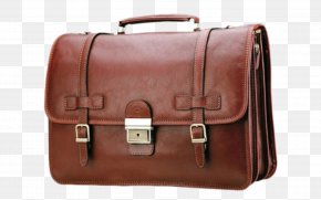 Briefcase - Briefcase Handbag Leather Messenger Bags Hand Luggage PNG