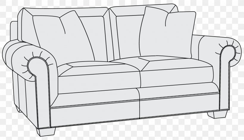 Couch White Chair Line Art, PNG, 2000x1149px, Couch, Black And White, Chair, Furniture, Line Art Download Free