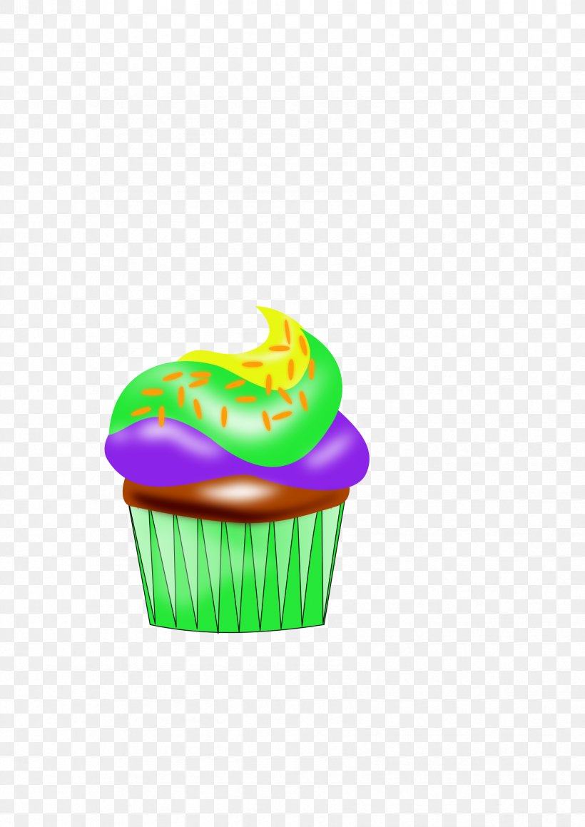 Cupcake Frosting & Icing Public Domain Clip Art, PNG, 1697x2400px, Cupcake, Baking Cup, Cake, Cup, Drawing Download Free