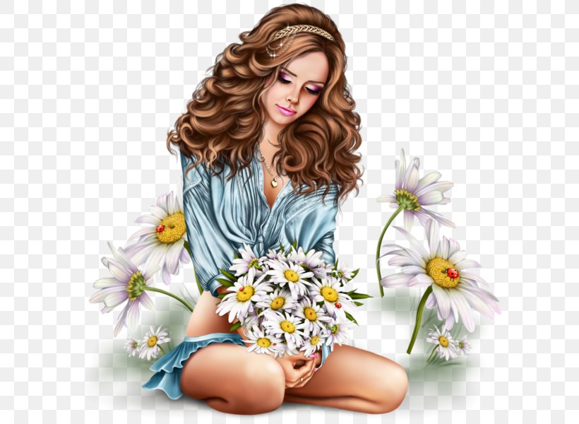 Floral Design Woman Flower Art, PNG, 600x600px, Watercolor, Cartoon, Flower, Frame, Heart Download Free