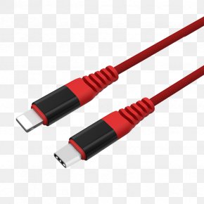 Charging Cable - Lightning USB-C Electrical Cable USB 3.0 PNG