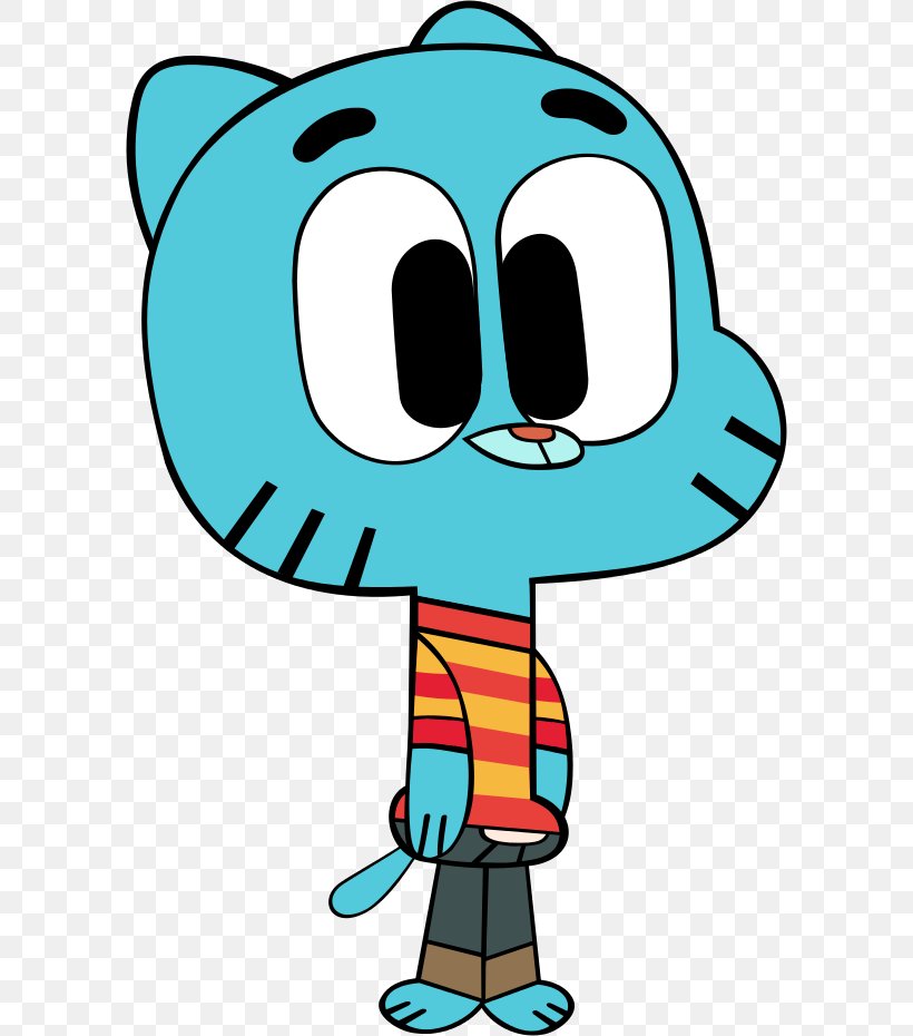 Gumball Watterson The Amazing World Of Gumball Season 1 The Rival; The Deal Part 1 Cartoon Clip Art, PNG, 594x930px, Gumball Watterson, Amazing World Of Gumball, Amazing World Of Gumball Season 1, Area, Artwork Download Free
