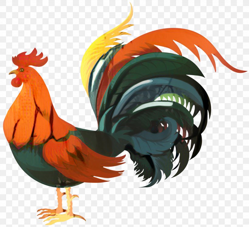 Clip Art Rooster Openclipart Leghorn Chicken, PNG, 2997x2737px, Rooster, Art, Beak, Bird, Chicken Download Free