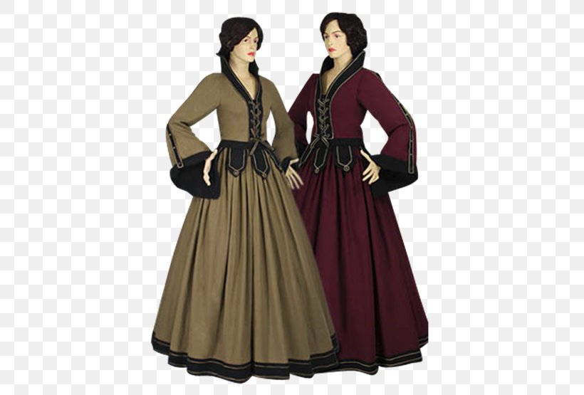 Gown Middle Ages Renaissance Dress Clothing, PNG, 555x555px, Gown, Breeches, Chemise, Clothing, Costume Download Free