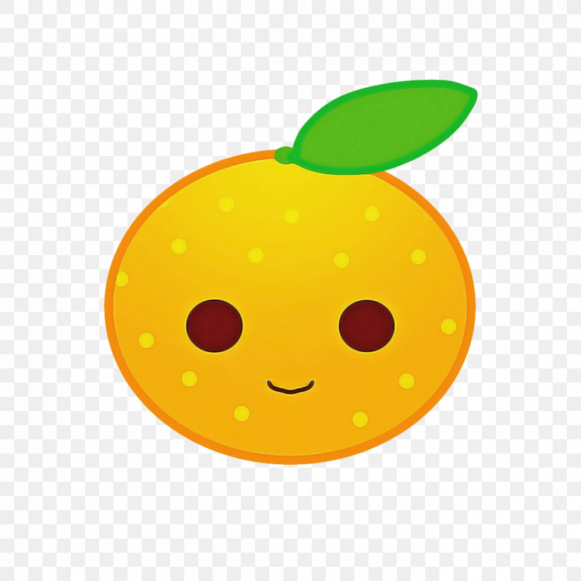 Orange, PNG, 1200x1200px, Cartoon Fruit, Banana, Emoji, Emoticon, Fruit Download Free