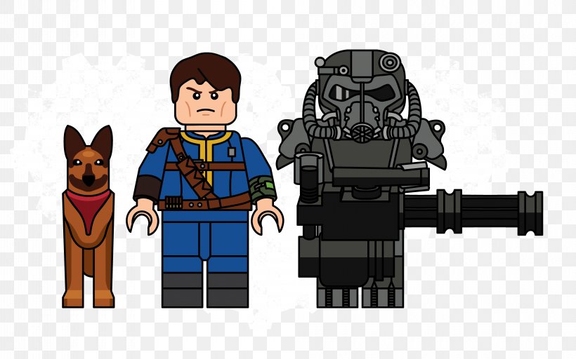 Fallout 4 Lego Minifigure Fallout 3, PNG, 8000x5000px, Fallout 4, Armour, Bethesda Softworks, Dogmeat, Fallout Download Free