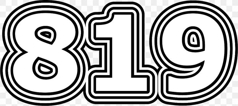 Number Logo Brand Font Pattern, PNG, 1135x507px, Number, Area, Black And White, Brand, Drawing Download Free