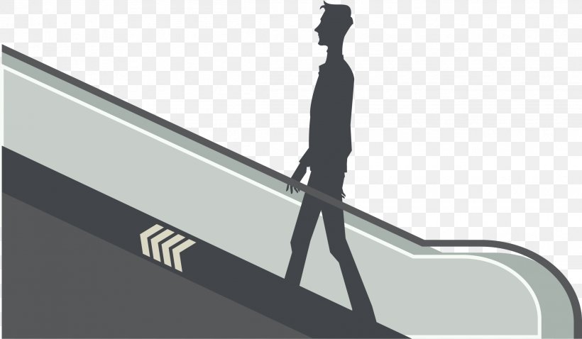 Euclidean Vector Escalator, PNG, 2287x1334px, Escalator, Brand, Elevator, Invention, Raster Graphics Download Free