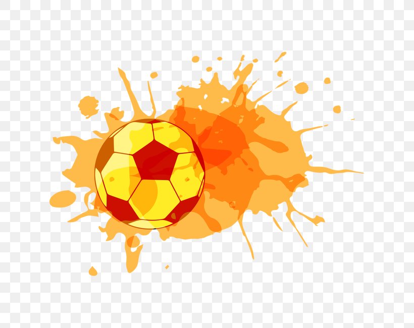 Football Watercolor Painting, PNG, 650x650px, Football, Ball, Color, Drawing, Food Download Free